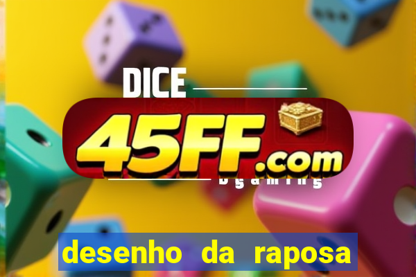 desenho da raposa do cruzeiro para colorir
